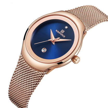 Montre Femme Étanche en Acier Inoxydable