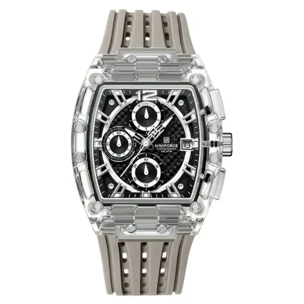 NAVIFORCE KAÏROS™ – Montre Chronographe Homme Sport Chic à Quartz Japonais