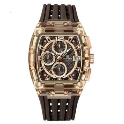 NAVIFORCE KAÏROS™ – Montre Chronographe Homme Sport Chic à Quartz Japonais